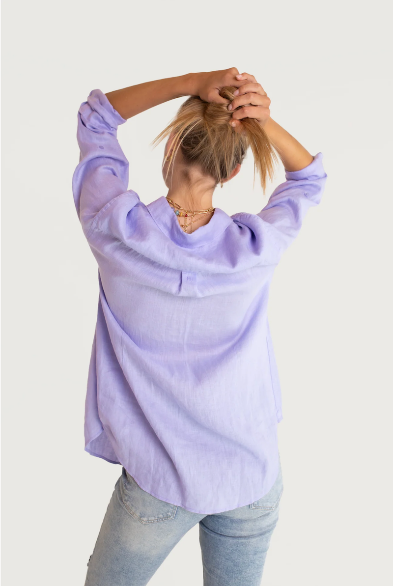 Hut Lift My Mood Shirt - Mauve