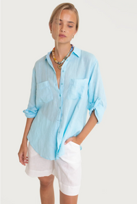 Hut Lift My Mood Shirt – Blue