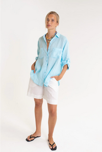 Hut Lift My Mood Shirt – Blue
