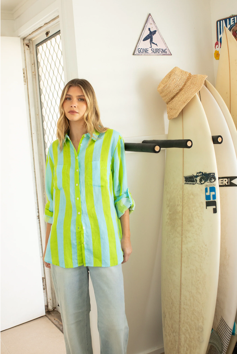 Hut Lunch With Me Shirt - Green
