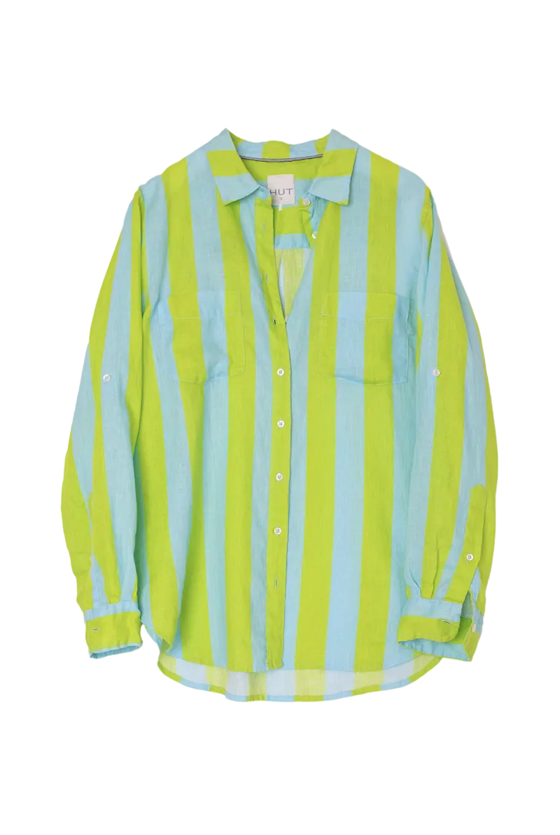 Hut Lunch With Me Shirt - Green