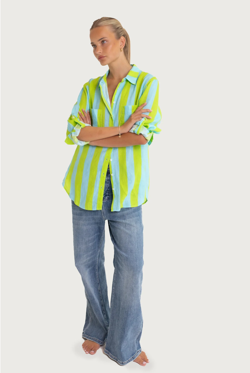 Hut Lunch With Me Shirt - Green