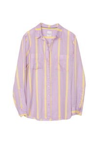 Hut Sunshine Mauve Stripe Shirt - Purple