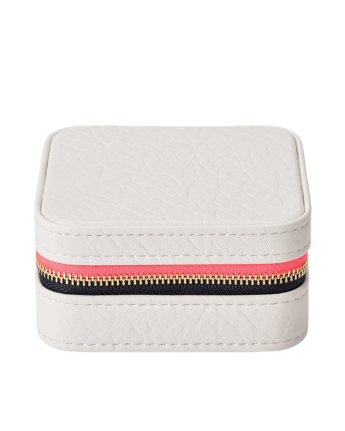 Elms + King Small Jewellery Case - Chalk