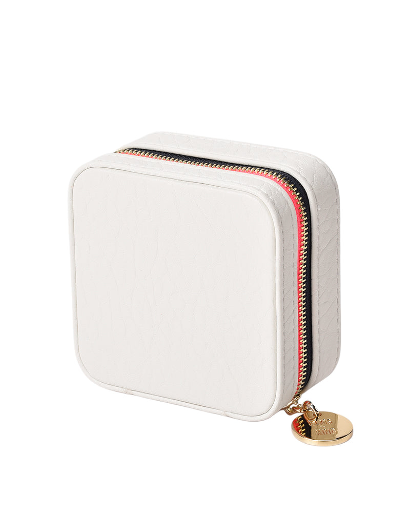 Elms + King Small Jewellery Case - Chalk