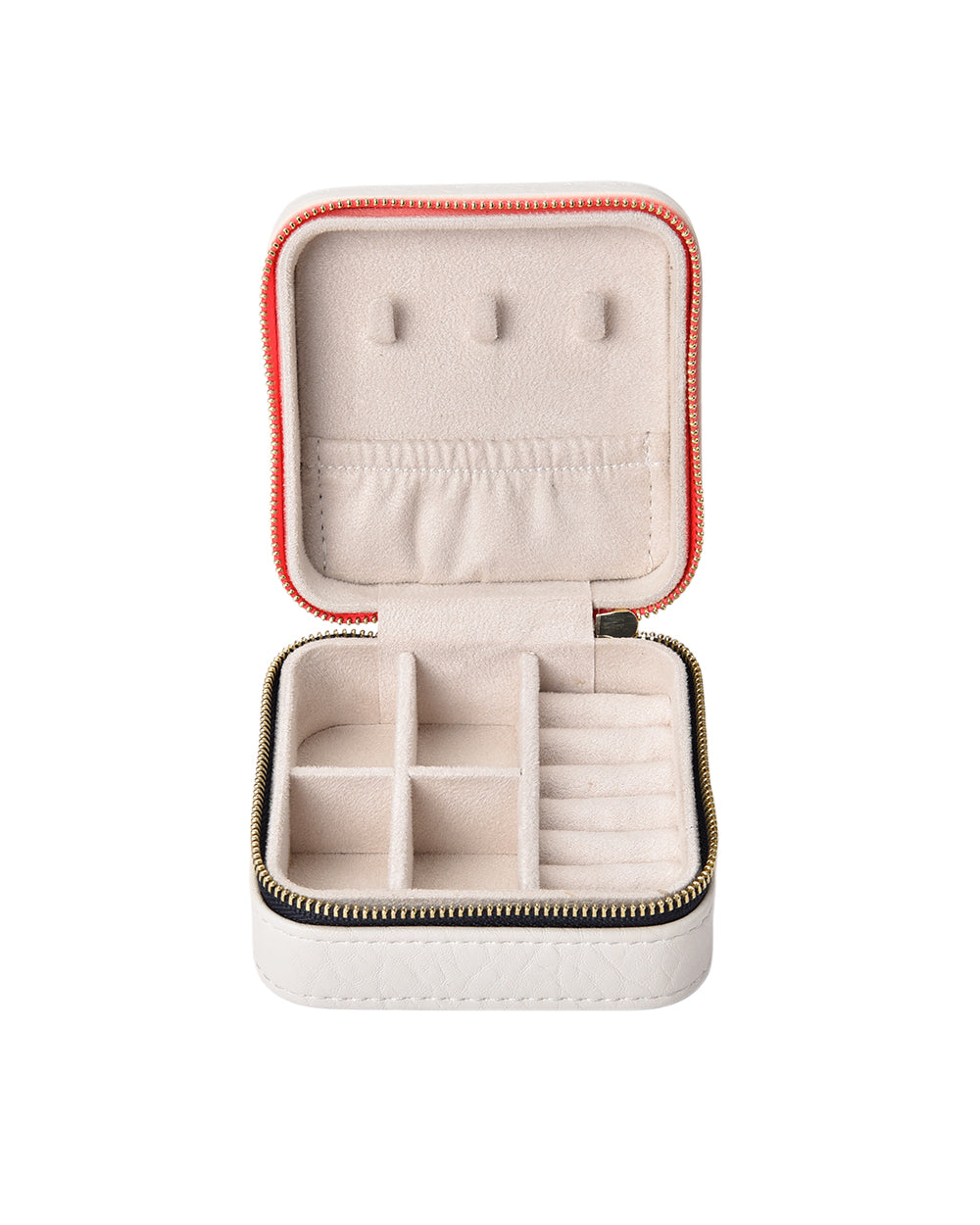 Elms + King Small Jewellery Case - Chalk