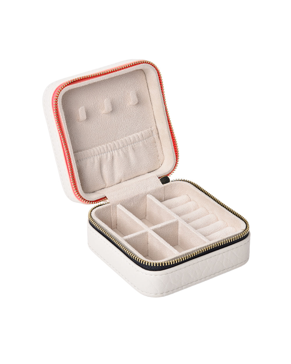 Elms + King Small Jewellery Case - Chalk