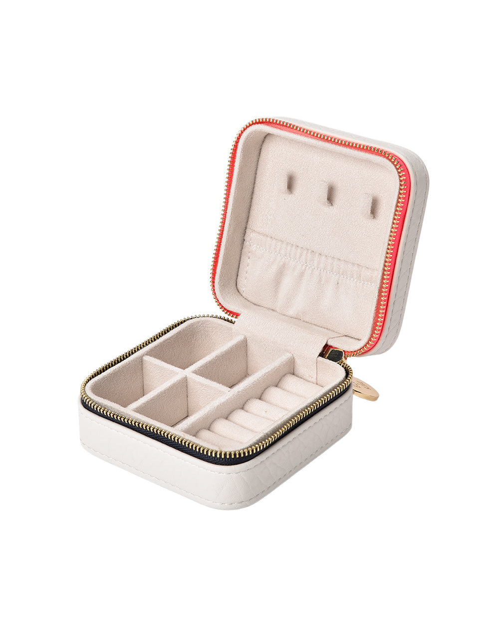 Elms + King Small Jewellery Case - Chalk