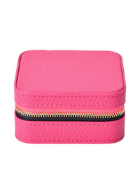 Elms + King Small Jewellery Case - Fuchsia