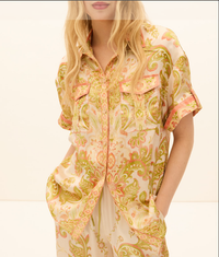 Kate Ford Girasole Oversized Silk Tee