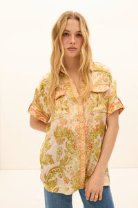 Kate Ford Girasole Oversized Silk Tee