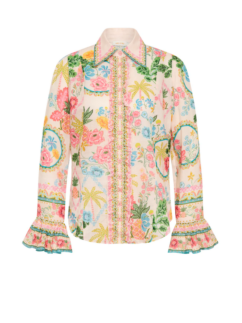 Kate Ford Prairie Frill Blouse