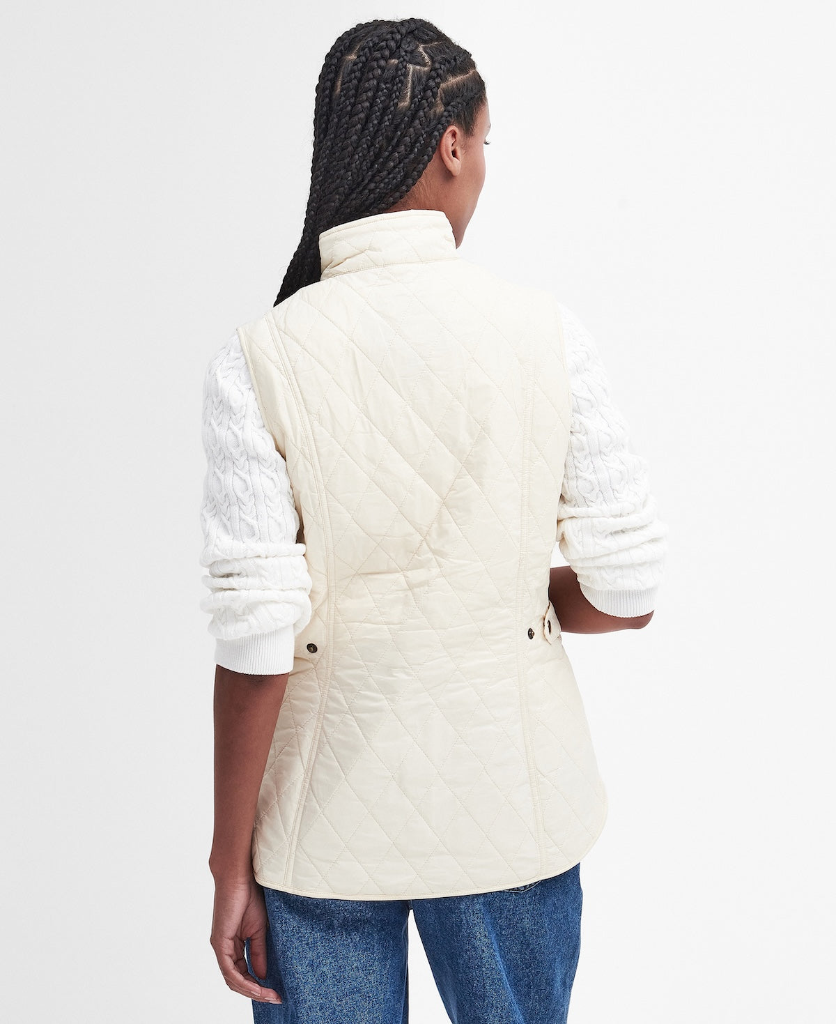 Barbour Otterburn Quilted Gilet - Pearl