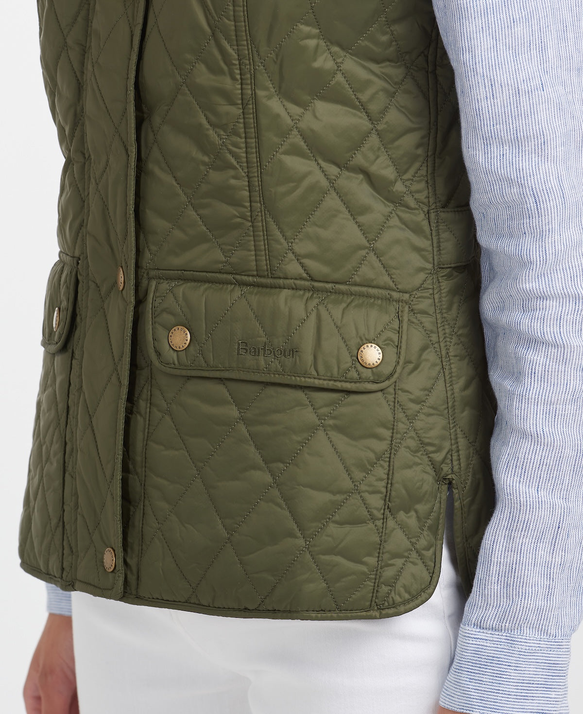 Barbour Otterburn Quilted Gilet - Olive