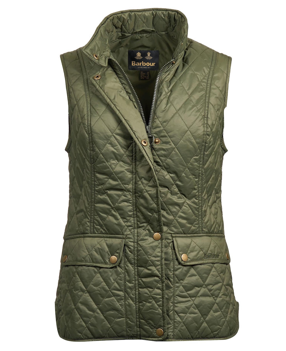 Barbour Otterburn Quilted Gilet - Olive