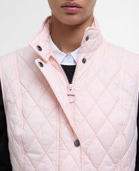 Barbour Otterburn Quilted Gilet - Primrose Pink