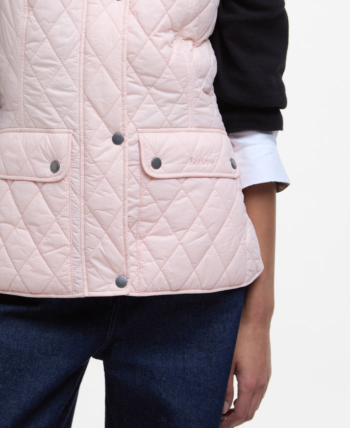 Barbour Otterburn Quilted Gilet - Primrose Pink