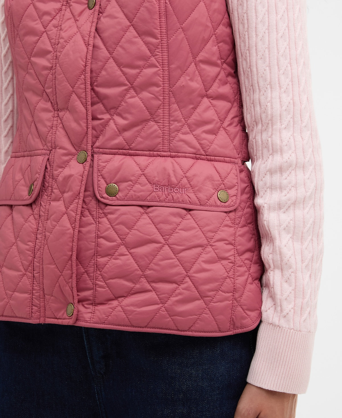 Barbour Otterburn Quilted Gilet - Wildberry