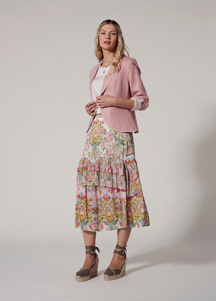 LOOBIES STORY SIENA SKIRT – BLUSH MULTI