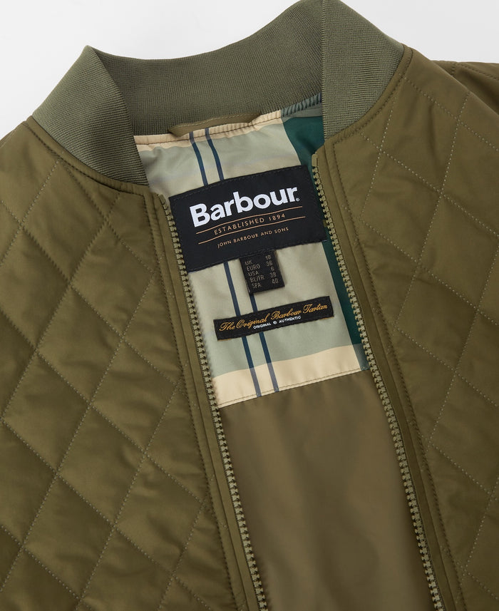 Barbour Whillan Quilted Jacket - Ivy Green/Ancient