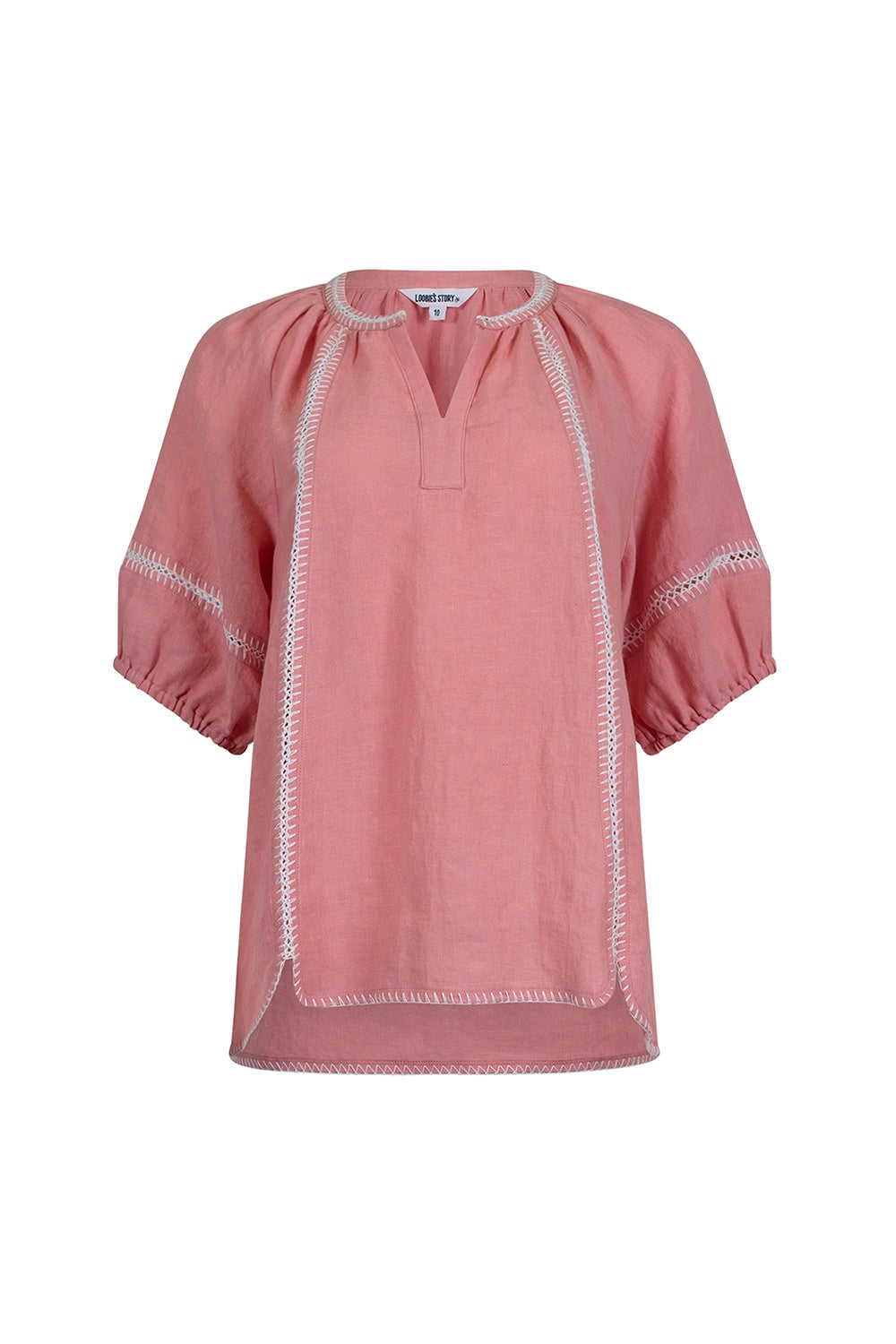 LOOBIES STORY VARENA BLOUSE - BLUSH