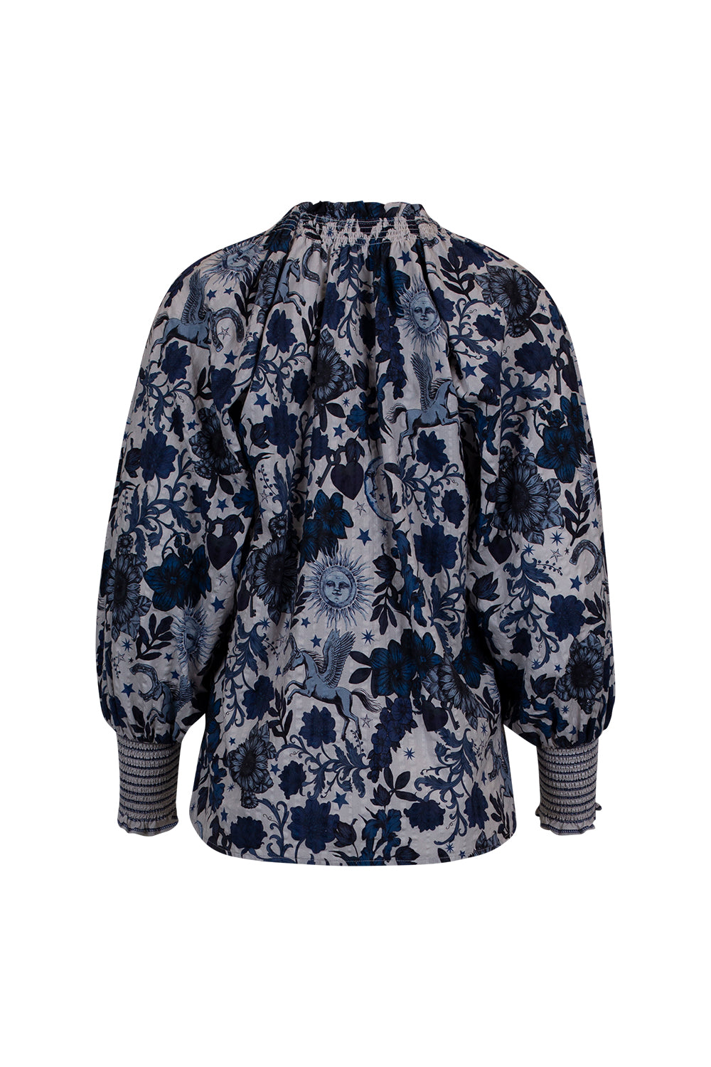 Loobies Story Greenwich Blouse - Stone Multi