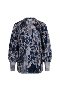 Loobies Story Greenwich Blouse - Stone Multi