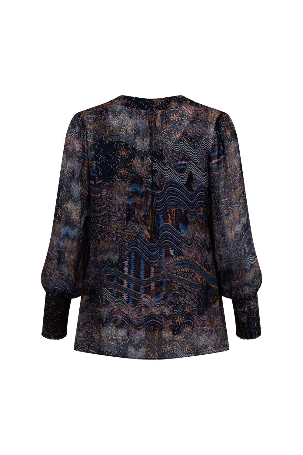 Loobies Story Liberty Blouse - Indigo Multi