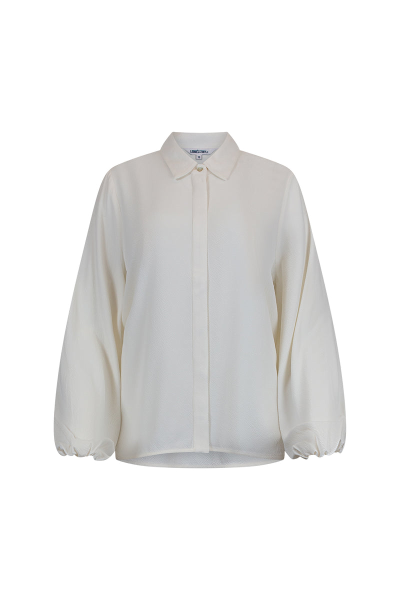 Loobies  Story Georgie Shirt - Silk White