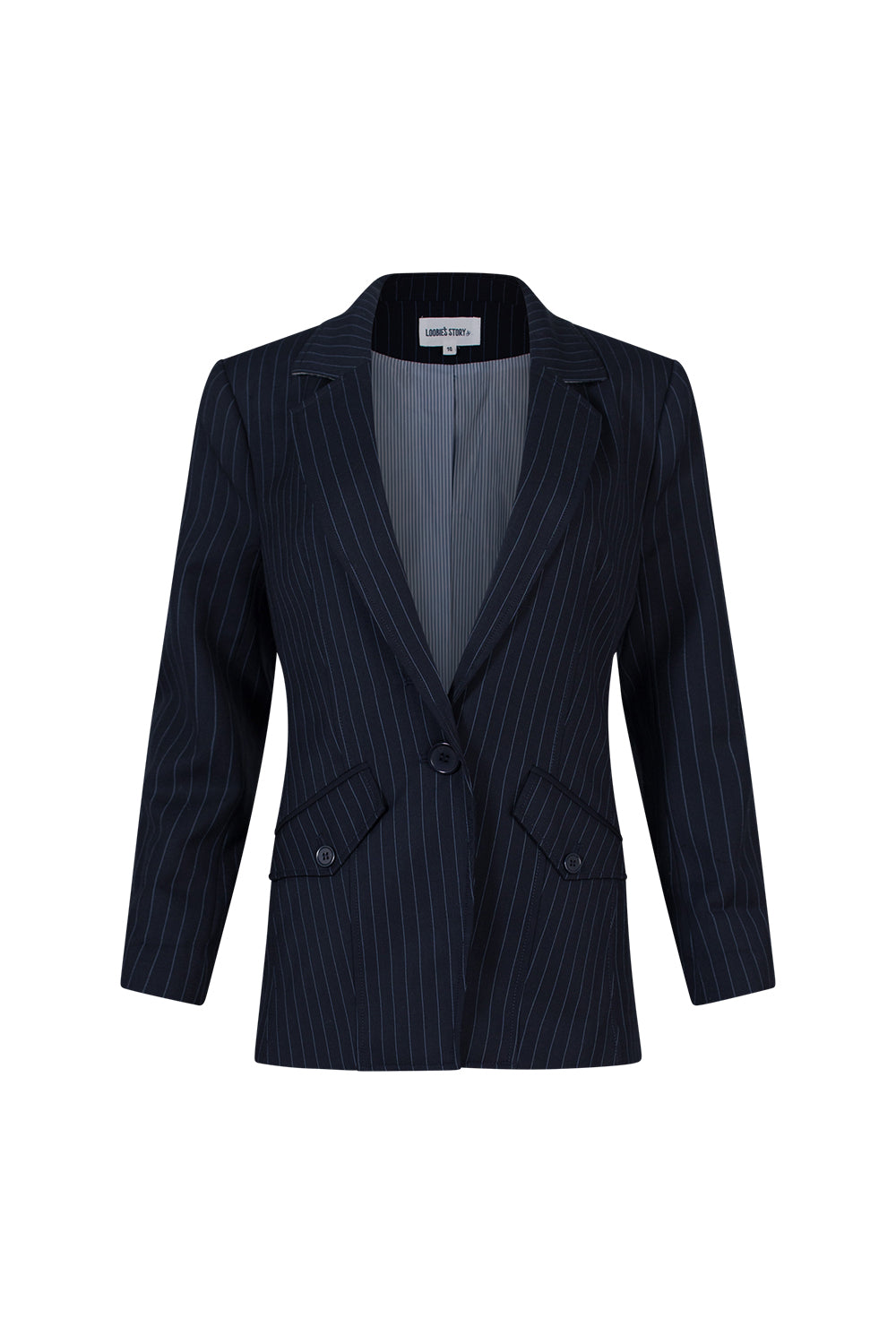 Loobies Story Halstead Blazer - Indigo