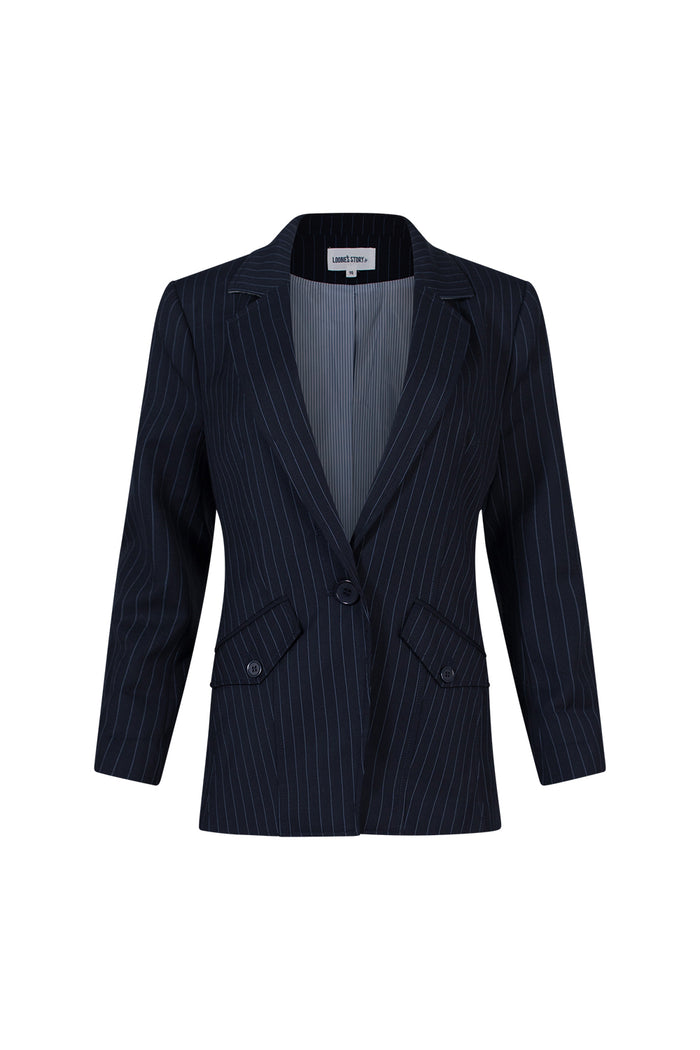 Loobies Story Halstead Blazer - Indigo