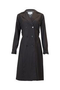 Loobies Story Halstead Trench - Cypress Green