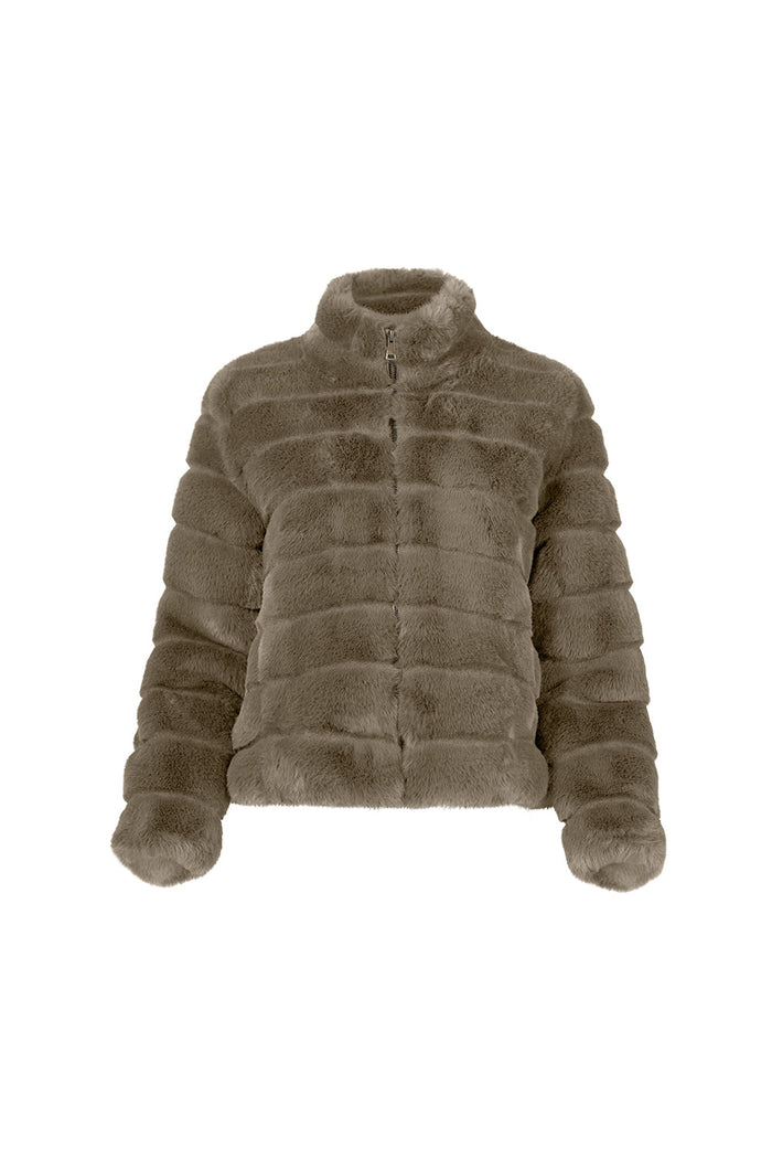 Loobies  Story Luna Jacket - Taupe Sor