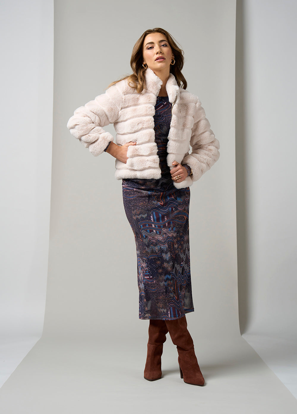 Loobies  Story Luna Jacket - Winter White Sor