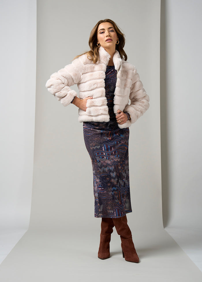 Loobies  Story Luna Jacket - Winter White Sor
