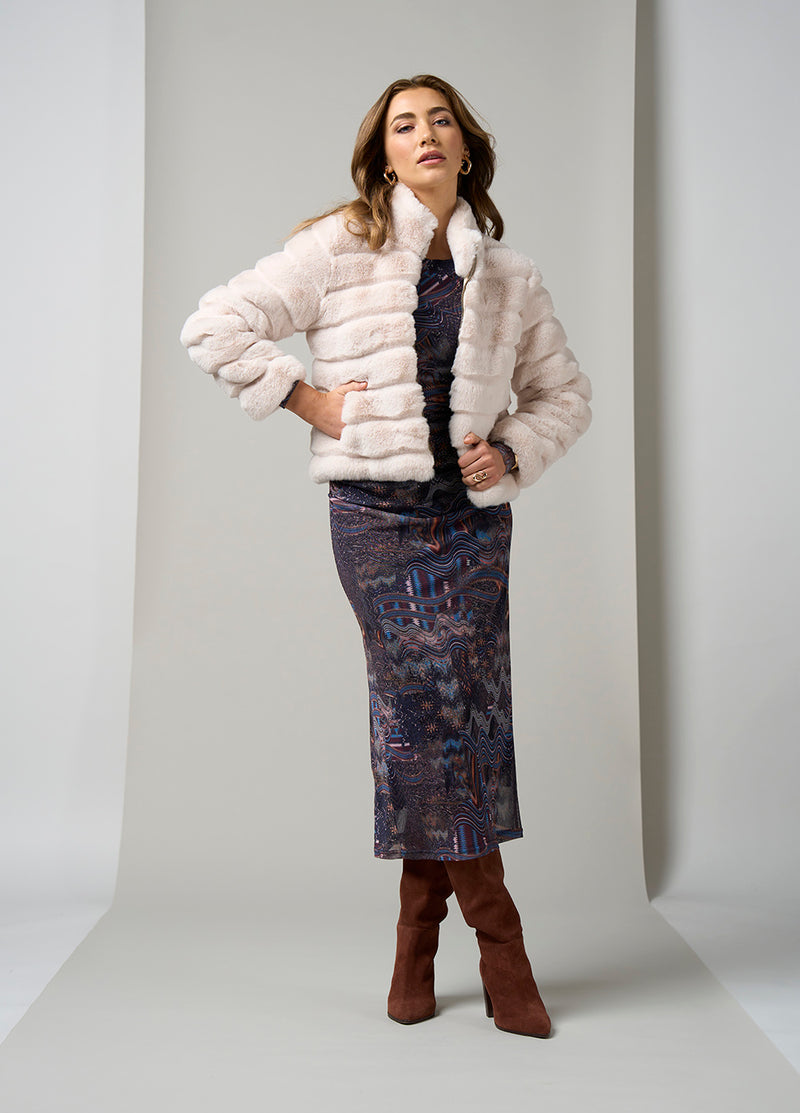 Loobies  Story Luna Jacket - Winter White Sor