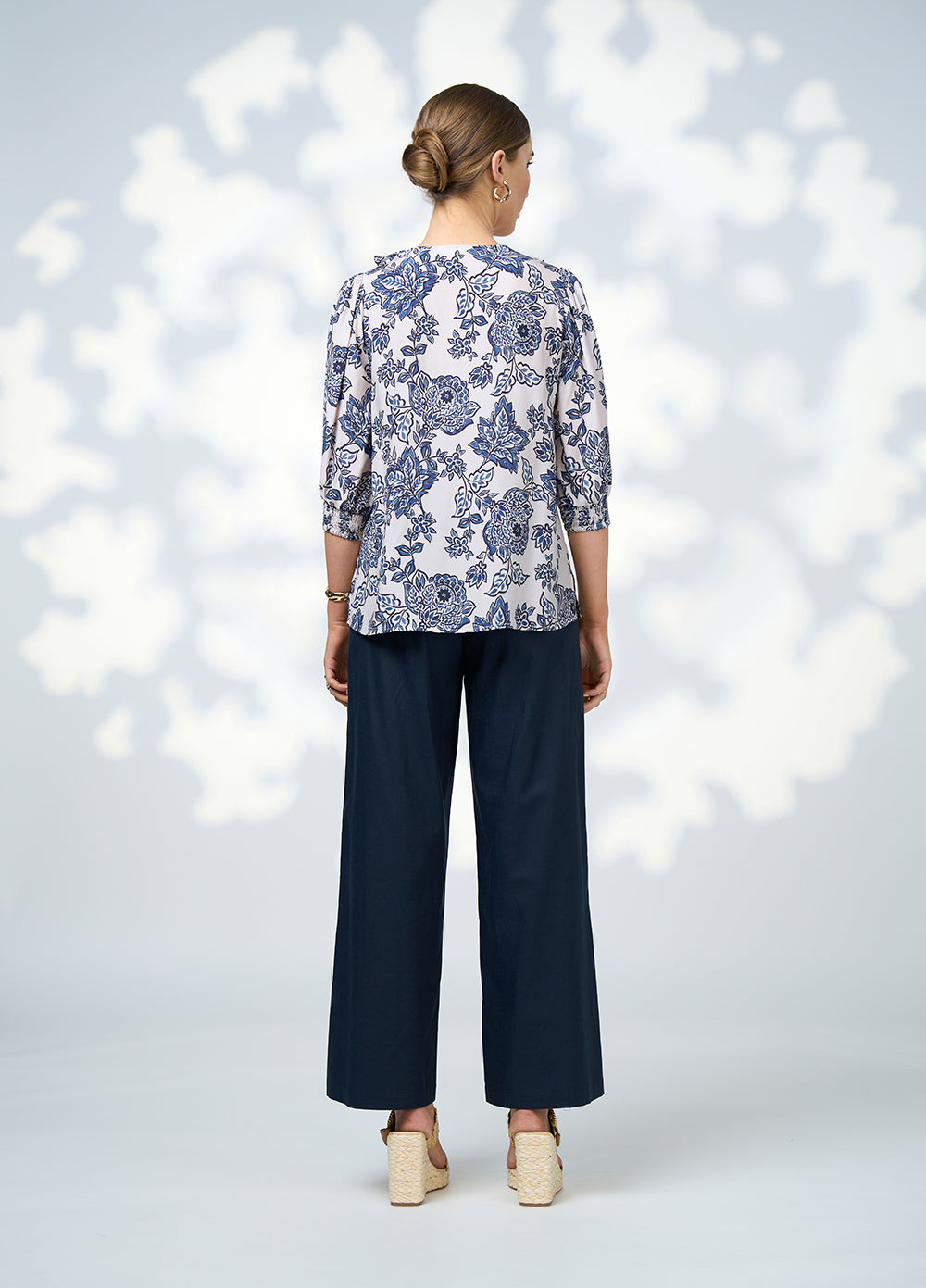 Loobies  Story Indie Blouse - Bone Multi