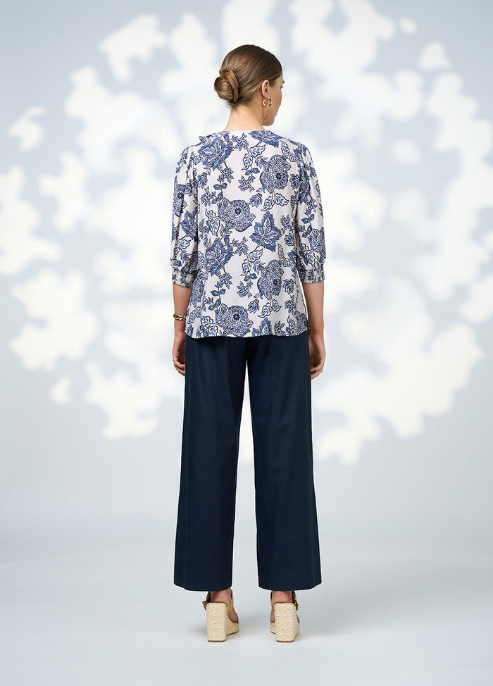 Loobies  Story Indie Blouse - Bone Multi