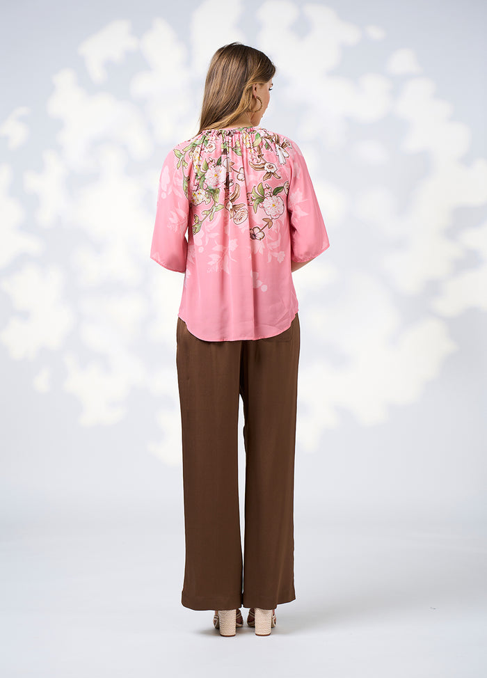 Loobies  Story Maeve Blouse - Pink Lemonade Multi