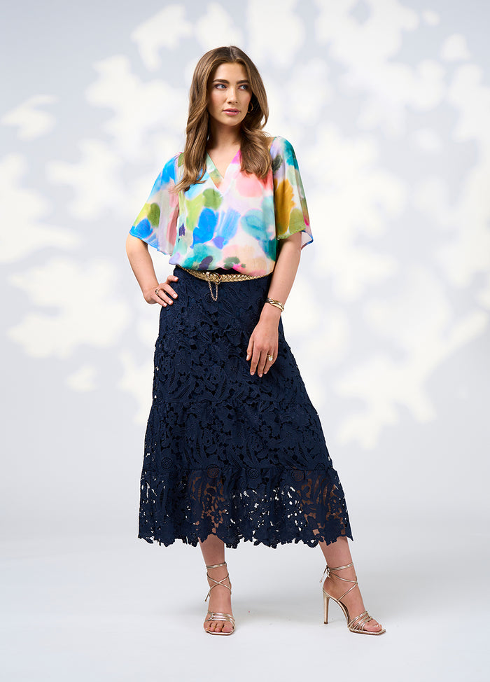 Loobies  Story Keira Skirt - Indigo
