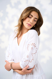 Loobies  Story Calli Midi Dress - White