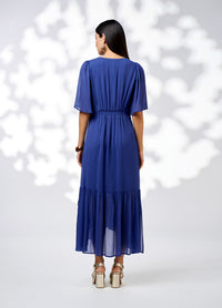 Loobies  Story Zora Midi Dress - Cobalt