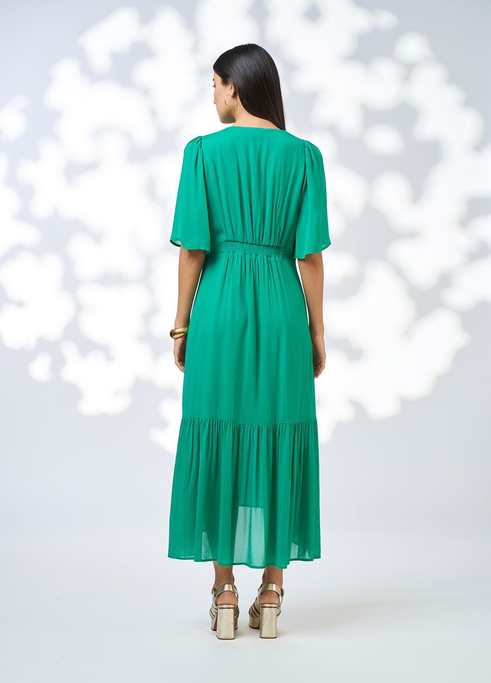 Loobies Story Zora Midi Dress - Emerald