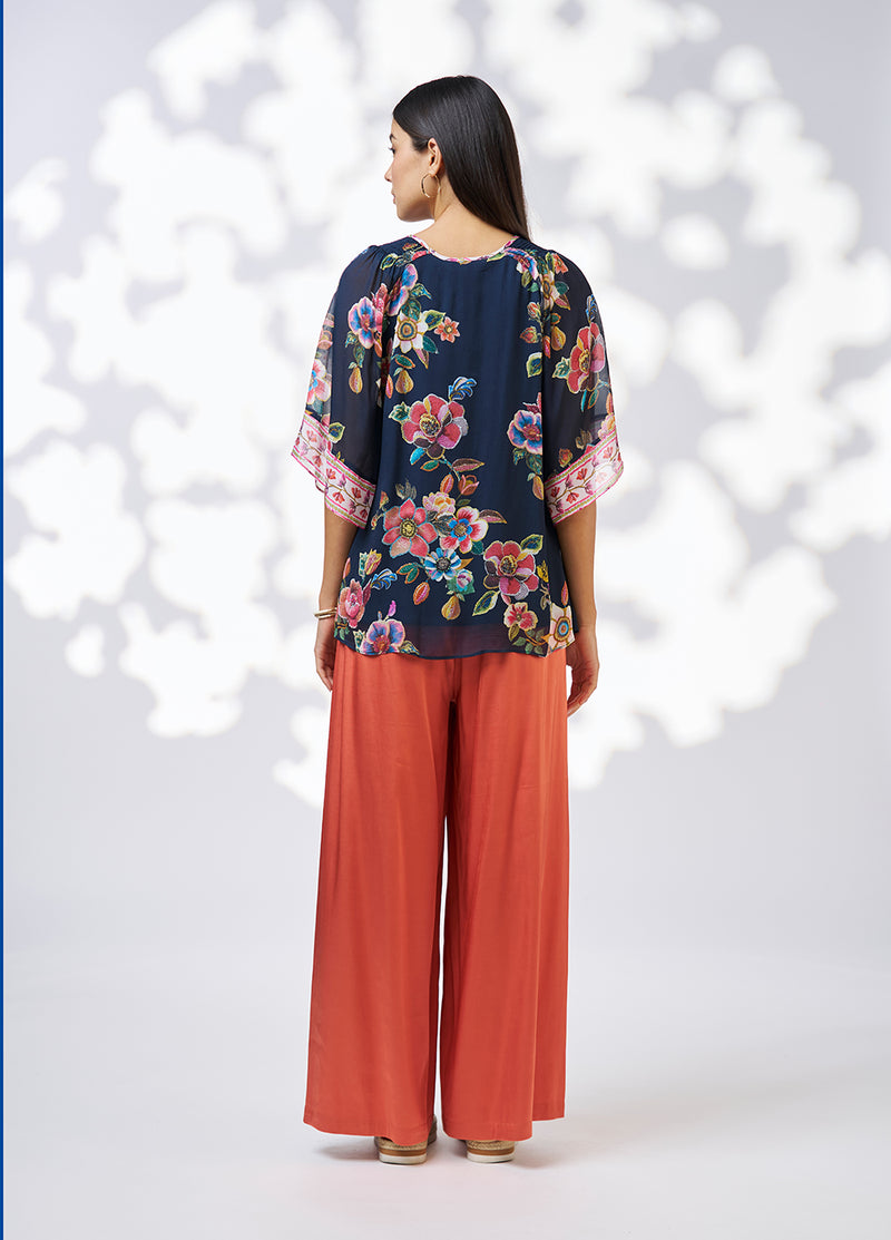 Loobies Story Demi Pant - Burnt Orange