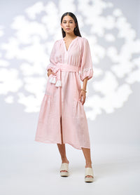 Loobies  Story Maya Midi Dress - Blush