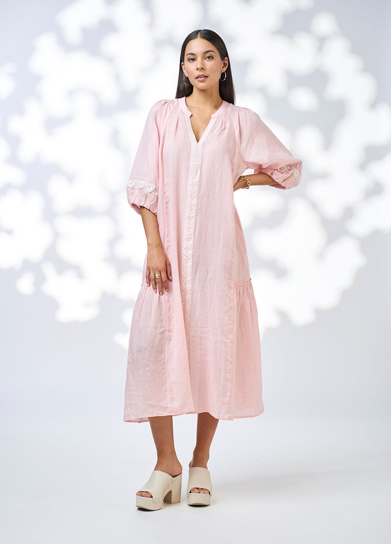 Loobies  Story Maya Midi Dress - Blush