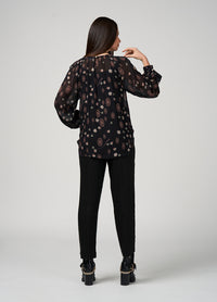 Loobies Story Antoinette Top - Black Multi