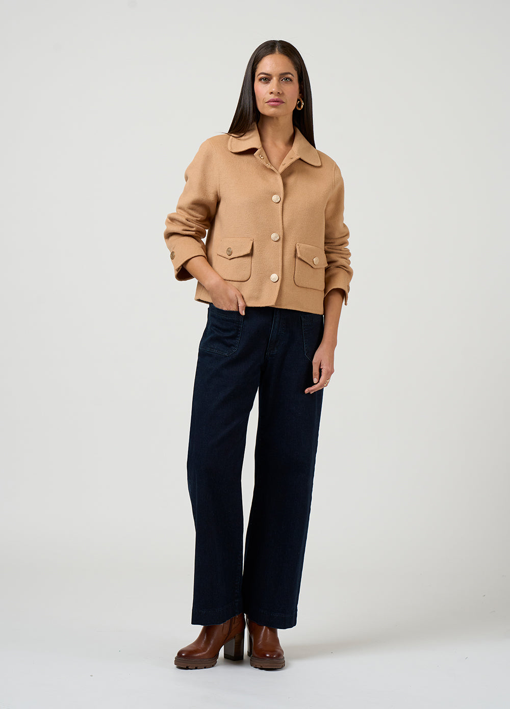 Loobies  Story Aspen Jacket - Caramel