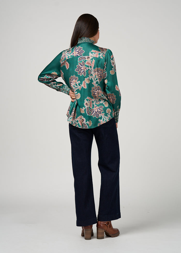 Loobies Story Versailles Shirt - Evergreen Multi
