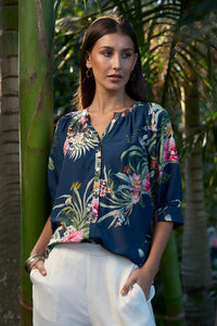Loobies Story Ayana Shirt - Indigo Multi